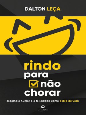 cover image of Rindo para não chorar